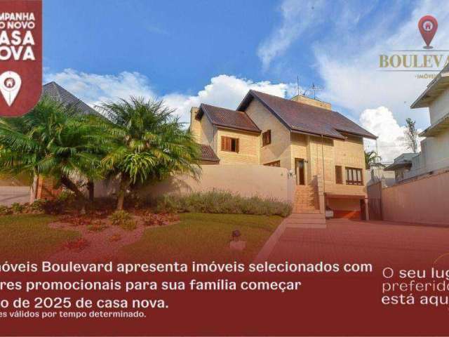 Casa no West Side I,  com 4 dormitórios à venda, 334 m² por R$ 2.700.000 - Campo Comprido - Curitiba/PR