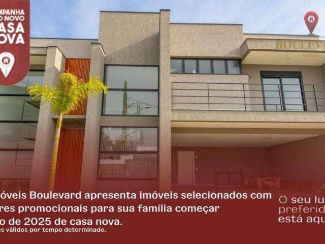 Casa no Residencial Green Garden, com 4 suítes à venda, 318 m² por R$ 2.900.000 - Tanguá - Curitiba/PR