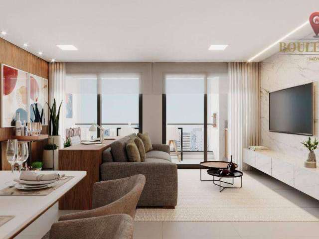 Apartamento no Residencial Merizzo, com 3 dormitórios à venda, 73 m² por R$ 690.000 - Capo Raso - Curitiba/PR