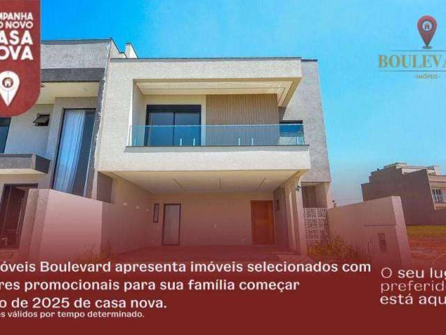 Casa no Residencial Life Garden, com 3 dormitórios à venda, 179 m² por R$ 1.126.902 - Costeira - São José dos Pinhais/PR