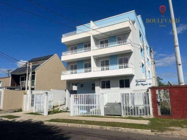 Apartamentos novos no Residencial São Miguel, com 2 dormitório à venda, 58 m² por R$ 330.000 - Fazendinha - Curitiba/PR