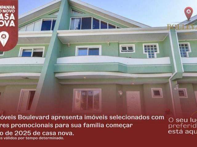 Sobrado semi-mobiliado no Residencial Phoenix, com 3 dormitórios à venda, 131 m² por R$ 699.000 - Uberaba - Curitiba/PR