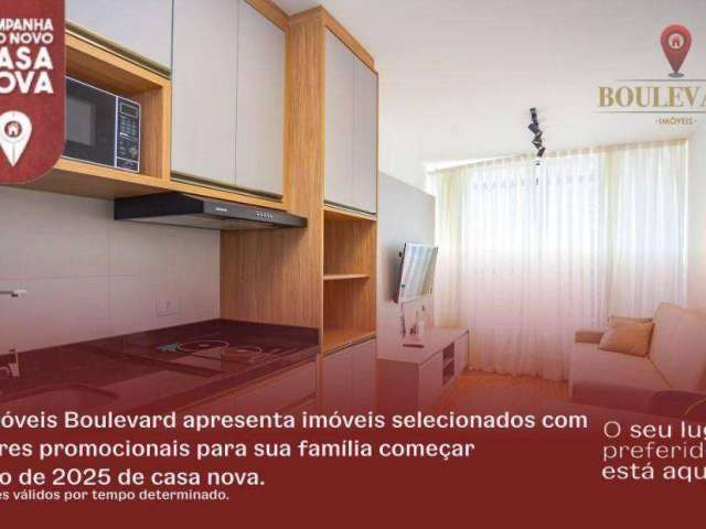 Apartamento mobiliado no Elysia, com 1 dormitório à venda, 29 m² por R$ 455.000 - Centro - Curitiba/PR