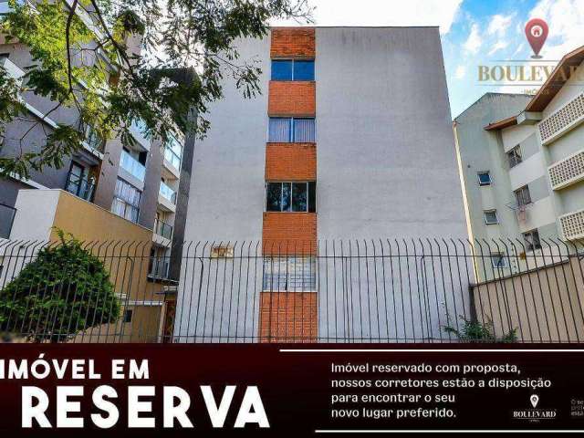 Apartamento mobiliado no Edifício Botticelli, com 2 dormitórios à venda, 60 m² por R$ 365.000 - Água Verde - Curitiba/PR