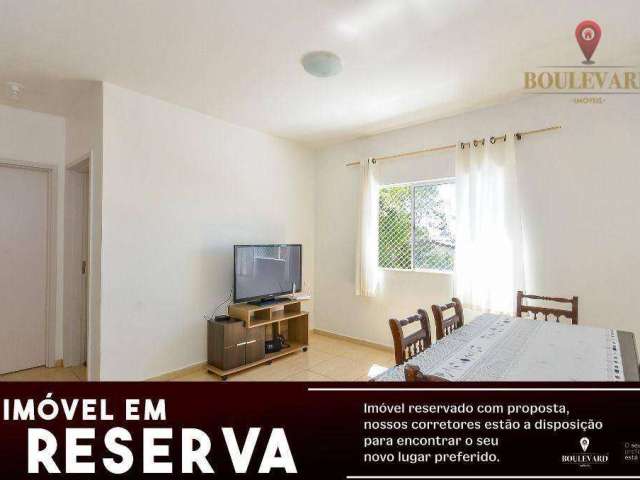 Apartamento semi-mobiliado no Edifício Santa Edwirges, com 2 dormitórios à venda, 46 m² por R$ 185.000 - Jardim Esmeralda - Colombo/PR