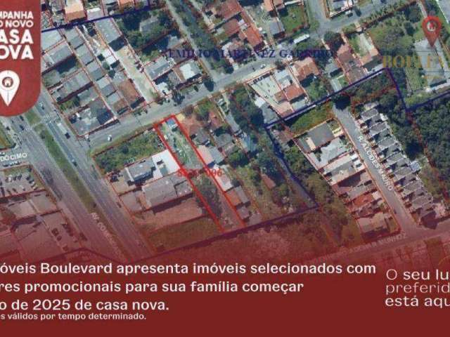 Oportunidade, terreno ZR4, à venda, 1380 m² por R$ 1.757.000 - Uberaba - Curitiba/PR