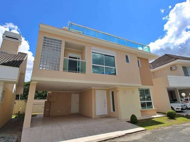 Butiatuvinha/ Santa FelicidadeCasa 4 suítes, condomínio  fechado,, 534m², sendo 294,77m² , Curitiba