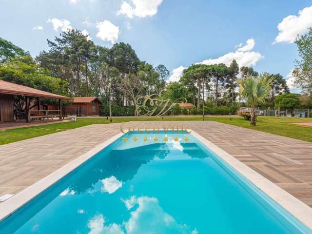 Campo Largo -30km Parque Barigui -29.000m², casa madeira de lei, piscina, à venda, Miqueleto,, Faze