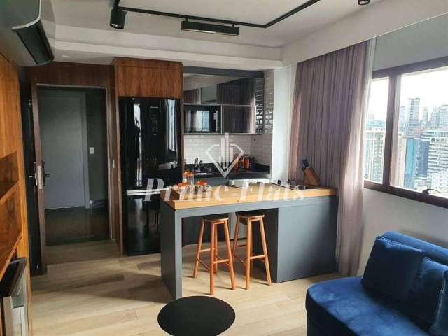 Flat disponível para venda no Cyrela by Pininfarina no Itaim Bibi, com 49m², 1 dormitório e 1 vaga