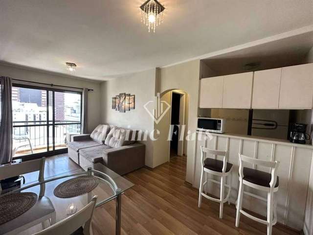 Flat disponível para locação no Mercure São Paulo Alamedas, com 42,70m², 1 dormitório e 1 vaga de garagem