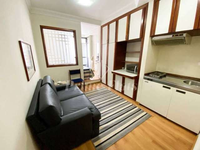 Flat disponível para venda no Poeta Drummond, com 28m², 1 dormitório e 1 vaga de garagem