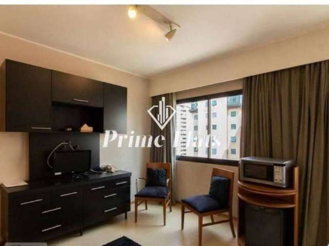 Flat disponível para venda no Hotel Slaviero Essential São Paulo Moema, com 26m², 1 dormitório e 1 vaga