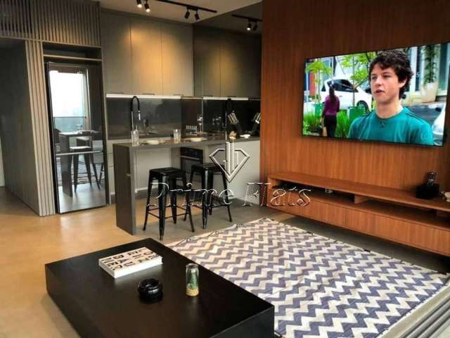 Flat disponível para venda no VHouse por JFL Living em Pinheiros, com 46m², 1 dormitório e 1 vaga