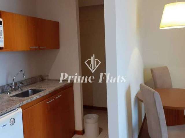 Flat no Quality Suites Long Stay Vila Olímpia para locação, com 48m² e 1 dormitórios e 1 vaga de garagem