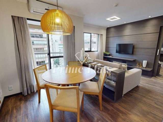 Flat disponível para venda no Clarion Faria Lima, com 55m², 1 dormitório e 2 vagas