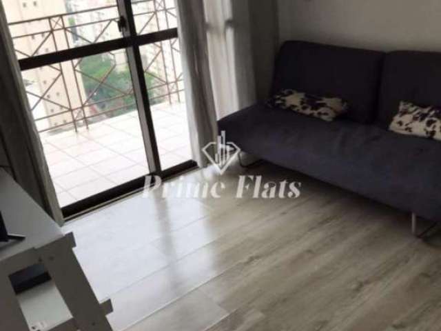 Flat disponível venda no Quality Suítes Long Stay Vila Olímpia, com 52m², 2 dormitórios e 1 vaga de garagem