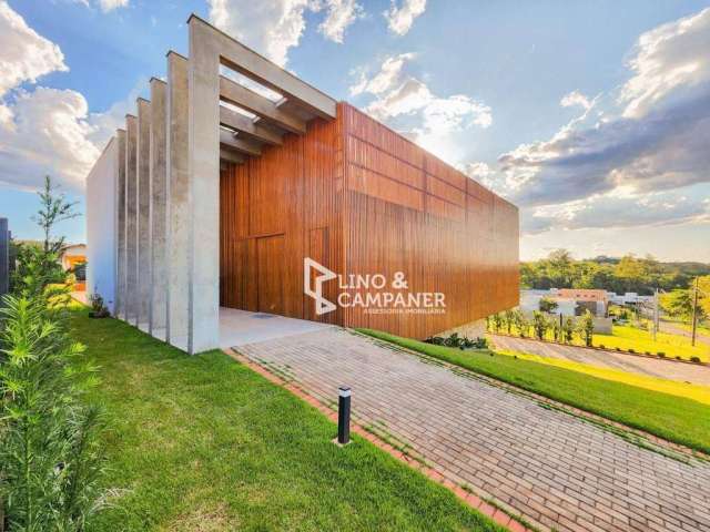 Sobrado com 3 dormitórios à venda, 315 m² por R$ 3.380.000,00 - Condomínio Terras de Canaã - Londrina/PR