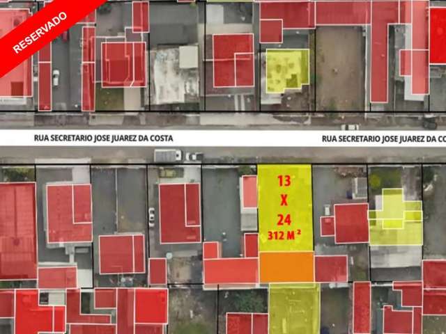 Excelente oportunidade de investimento em um TERRENO localizado no CENTRO de  Navegantes