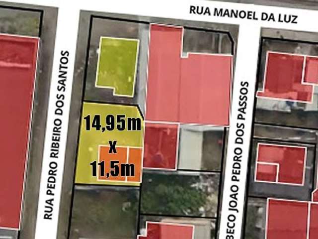 Terreno escriturado - bairro nossa senhora das graças - navegantes;