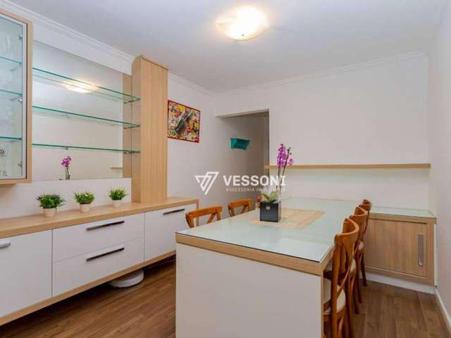 Lindo apartamento semi mobiliado com 3 dormitórios à venda, 107 m² por R$ 740.000,00 - Vila Izabel - Curitiba/PR