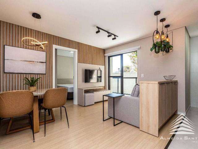 Apartamento Mobiliado com 2 dormitórios à venda, 56 m² por R$ 750.000 - Água Verde - Curitiba/PR