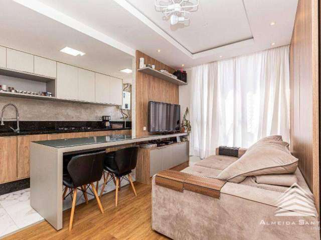 Apartamento com 1 dormitório à venda, 35 m² por R$ 350.000,00 - Portão - Curitiba/PR