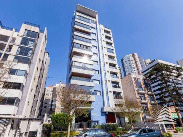 Cobertura com 3 dormitórios à venda, 394 m² por R$ 3.490.000,00 - Bigorrilho - Curitiba/PR