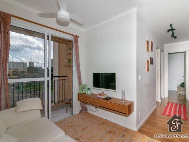 Apartamento com 2 quartos à venda na Avenida Padre Guilherme Ary, 81, Vila Satúrnia, Campinas, 54 m2 por R$ 370.000