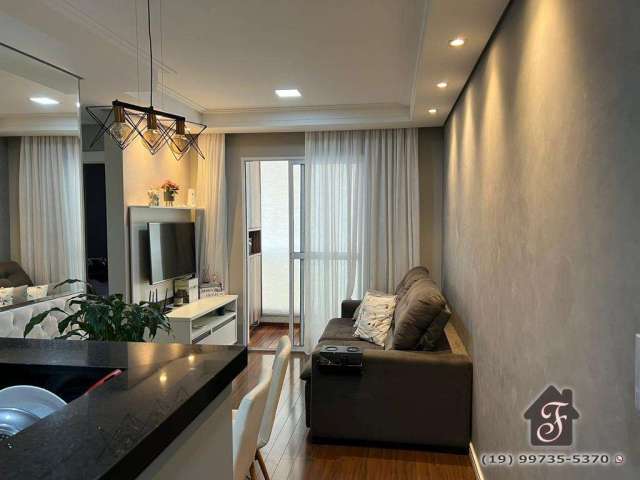 Apartamento com 2 quartos à venda na Rua Vânia Aparecida Dias, 299, Jardim do Lago Continuação, Campinas, 51 m2 por R$ 286.000