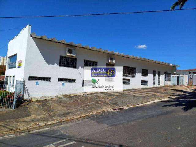 Barracão, 320 m² - venda por R$ 3.000.000,00 ou aluguel por R$ 13.000,00/mês - Chácara da Barra - Campinas/SP