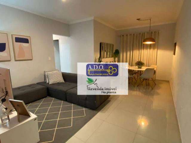 Apartamento com 3 dormitórios à venda, 84 m² por R$ 535.000,00 - Morumbi - Paulínia/SP