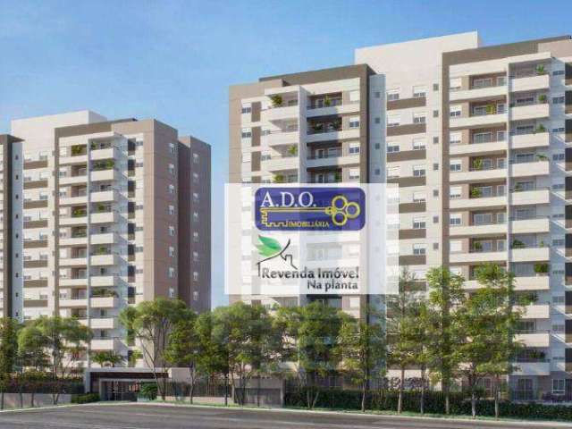 Excelente apartamento, novo, recém entregue, com 02 dormitórios, sendo uma suíte, no Mansões Santo Antônio