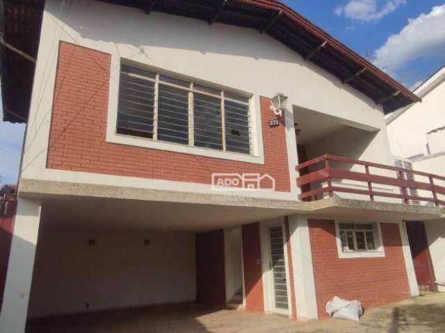 Casa com 3 dormitórios para alugar, 246 m² por R$ 3.173,00/mês - Vila Industrial - Campinas/SP