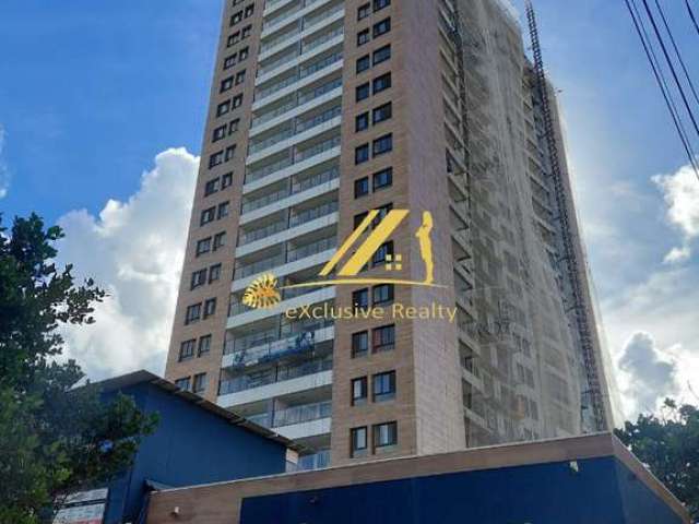 ANCORATTO JAGUARIBE. Apartamento 2 quartos sendo 1 suíte na Orla de Jaguaribe, 66m2 totalmente nascente!