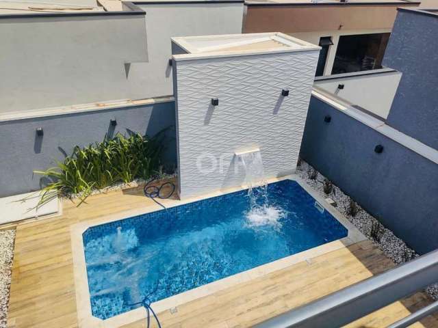 Casa em condomínio fechado com 3 quartos à venda na Avenida Luís Greco, 600, São Bento, Paulínia, 160 m2 por R$ 1.225.000