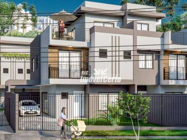 Sobrado ALTO PADRÃO com 3 dormitórios à venda, 142 m² por R$ 849.000 - Uberaba - Curitiba/PR