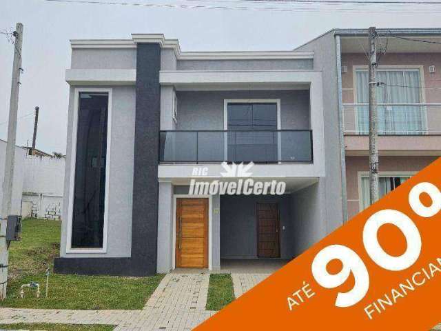 Sobrado à venda, 142 m² por R$ 730.000,00 - Campo de Santana - Curitiba/PR