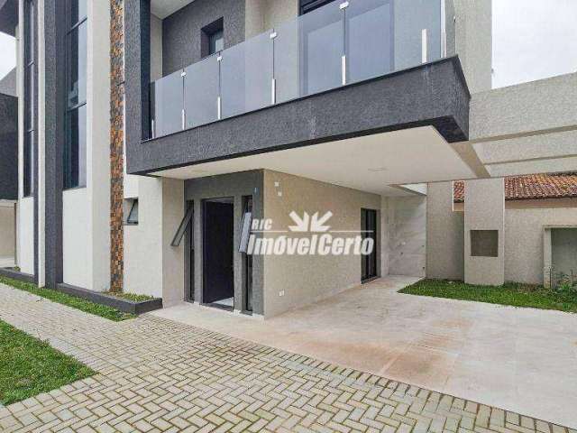 Sobrado com 3 dormitórios sendo 1 suíte à venda, 138 m² por R$ 850.000 - Xaxim - Curitiba/PR