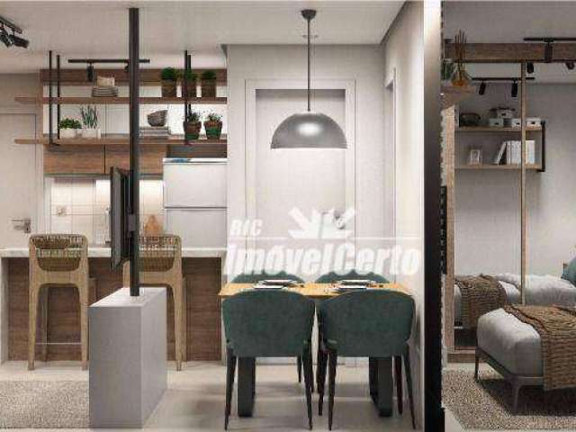 Apartamento com 2 dormitórios à venda, 34 m² por R$ 257.674,00 - Centro - Curitiba/PR