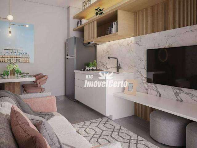 Apartamento Garden com 2 dormitórios à venda, 40 m² por R$ 499.800,00 - Água Verde - Curitiba/PR