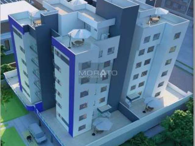 Apartamento de 02 quartos com suíte e varanda em Torre única no Santa Mônica