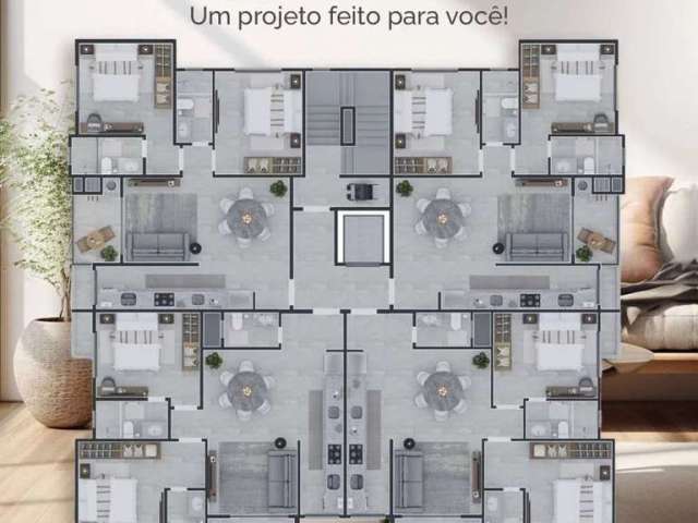 Apartamento em construção com 02 dormitórios à venda - Centro, Balneário Camboriú