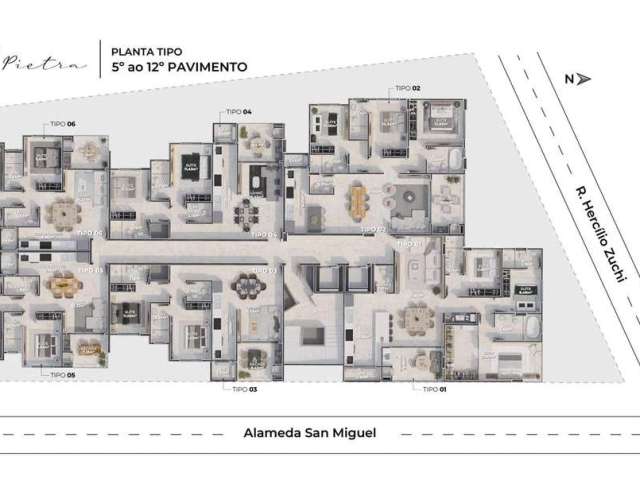 Apartamento 02 suítes à venda - Centro, Camboriú