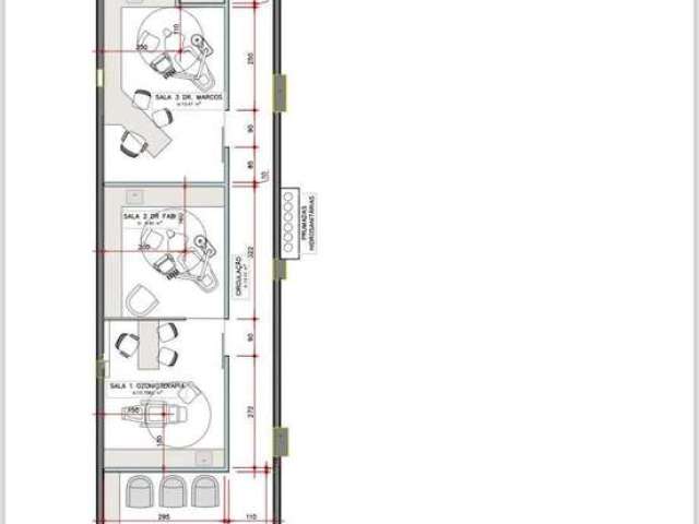 Sala comercial térrea com 100 m² para locação - Centro, Balneário Camboriú