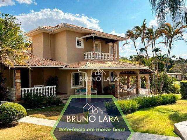 Casa com 4 dormitórios à venda, 400 m² por R$ 4.900.000,00 - Condomínio Fazenda Solar - Igarapé/MG