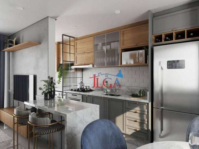Apartamento com 2 dormitórios à venda, 63 m² por R$ 437.000,00 - Centro - São José dos Pinhais/PR