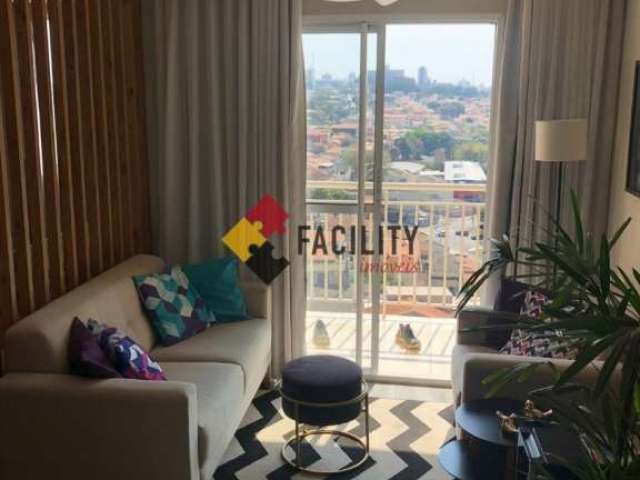 Apartamento com 3 quartos à venda na Avenida Doutor Carlos de Campos, 1024, Vila Industrial, Campinas, 65 m2 por R$ 500.000