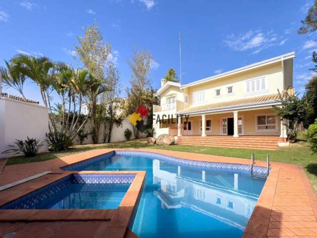 Casa em condomínio fechado com 4 quartos à venda na Rodovia Governador Doutor Adhemar Pereira de Barros, 118, Loteamento Alphaville Campinas, Campinas, 480 m2 por R$ 3.500.000