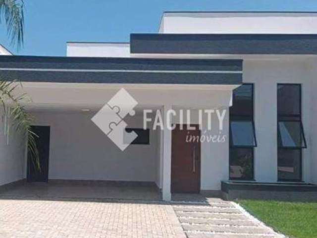 Casa em condomínio fechado com 3 quartos à venda na Avenida Olívio Franceschini, Parque São Miguel, Hortolândia, 160 m2 por R$ 1.000.000