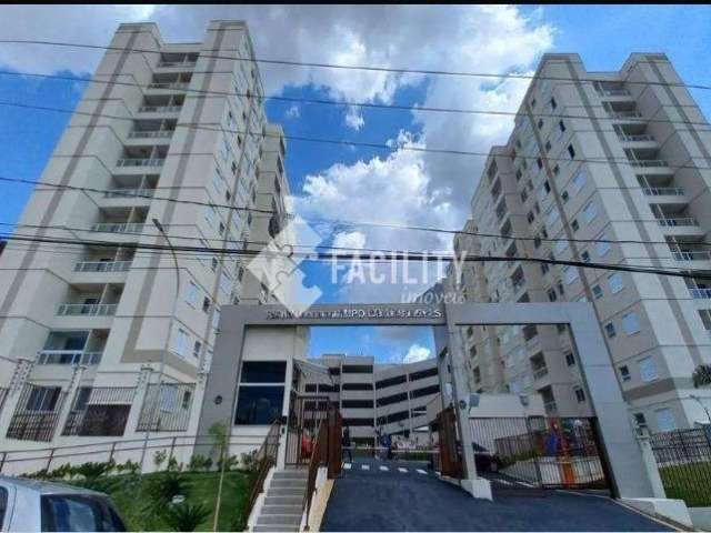 Apartamento com 2 quartos para alugar na Rua Santa Cruz das Palmeiras, 1501, Parque da Figueira, Campinas, 46 m2 por R$ 1.900